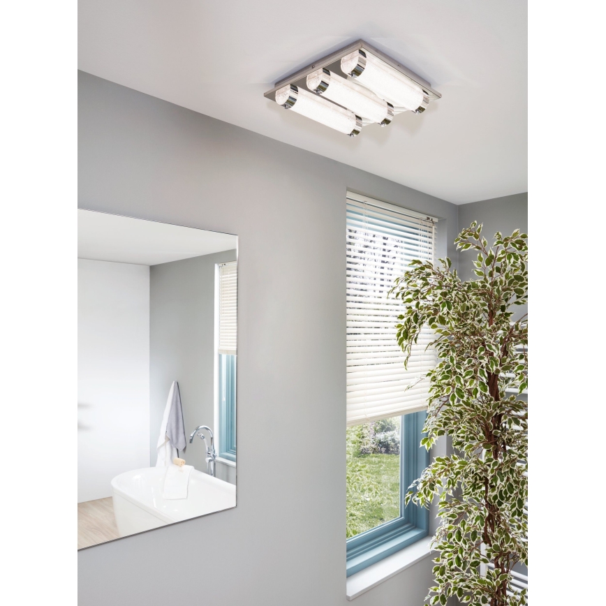 Eglo - Plafoniera LED da bagno 3xLED/7W/230V IP44