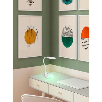 Eglo - LED Lampada da tavolo dimmerabile LED/2,2W+0,3W/230V RGB