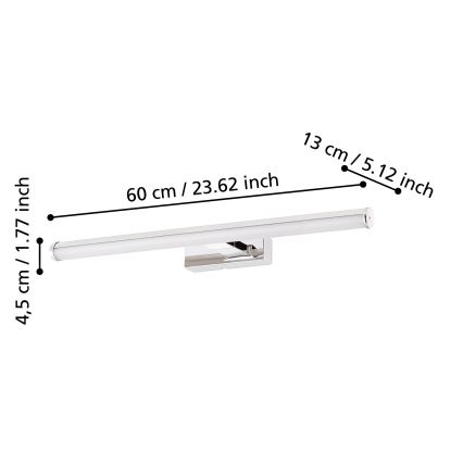 Eglo - Éclairage LED pour miroir de salle de bains 11W/230V IP44