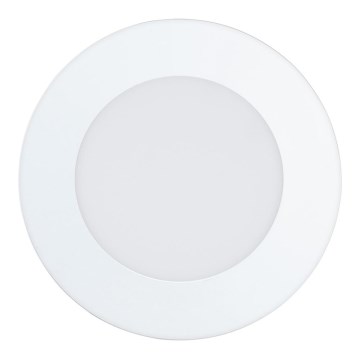Eglo 97112 - Plafonnier encastré LED FUEVA-RW 1xLED/5,6 W/230 V 2700-4000 K Ø 12 cm