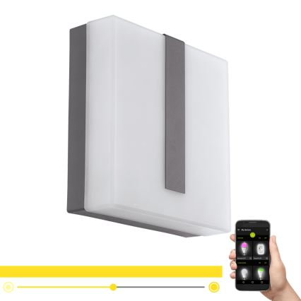 Eglo - Applique murale LED à intensité variable extérieure TORAZZA-C LED/14W/230V IP44