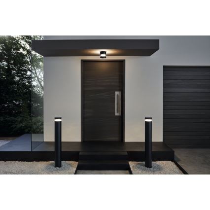 Eglo - Applique murale d'extérieur LED/11W/230V noire IP65