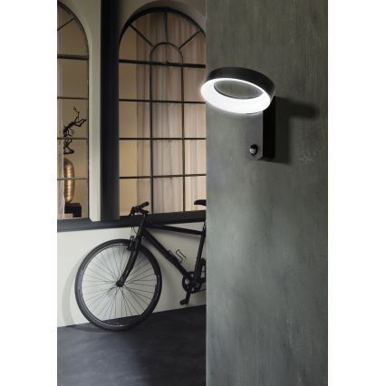 Eglo - Applique a LED  da esterno con sensore LED/11W/230V IP44