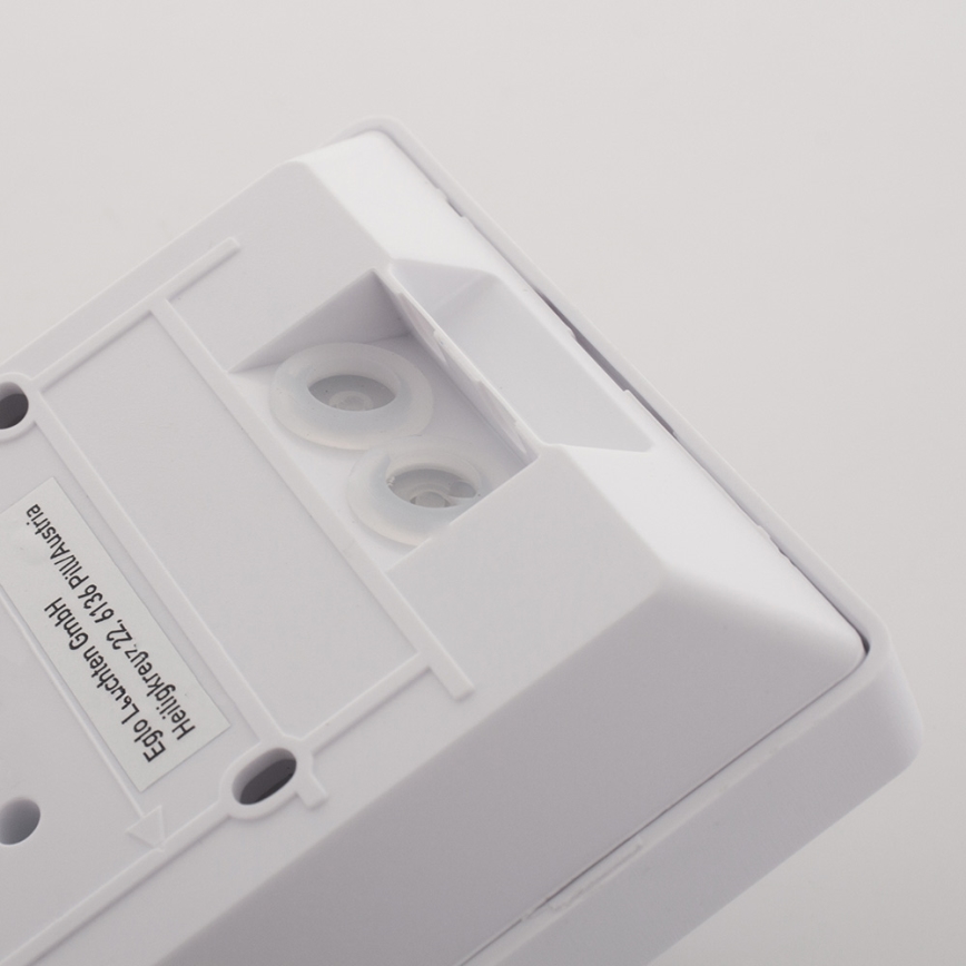 Eglo - Détecteur de mouvement et crépusculaire pour extérieur 1 m blanc IP44