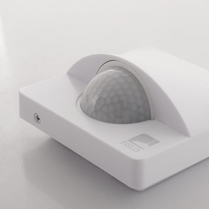 Eglo - Sensore per esterni di movimento e crepuscolare 1m bianco IP44