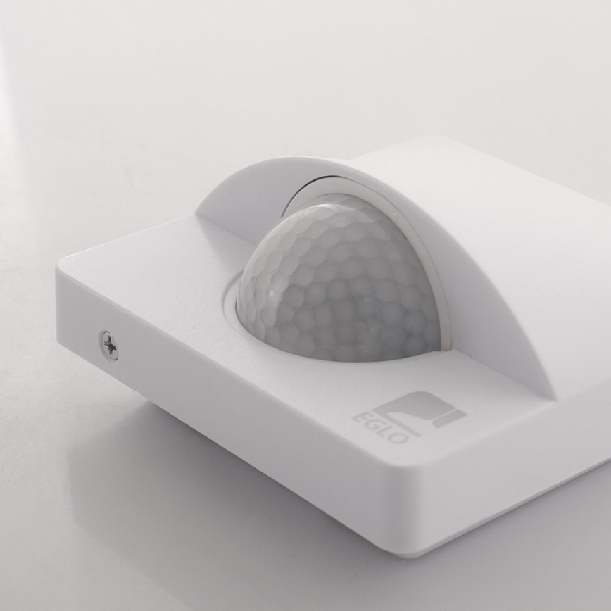 Eglo - Sensore per esterni di movimento e crepuscolare 1m bianco IP44