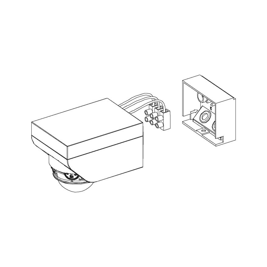 Eglo - Bewegungssenzor 1m weiβ IP44