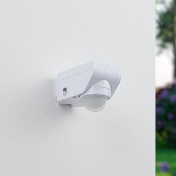 Eglo 97466 - Détecteur de mouvement et capteur crépusculaire pour extérieur DETECT ME 4 12 m blanc IP44