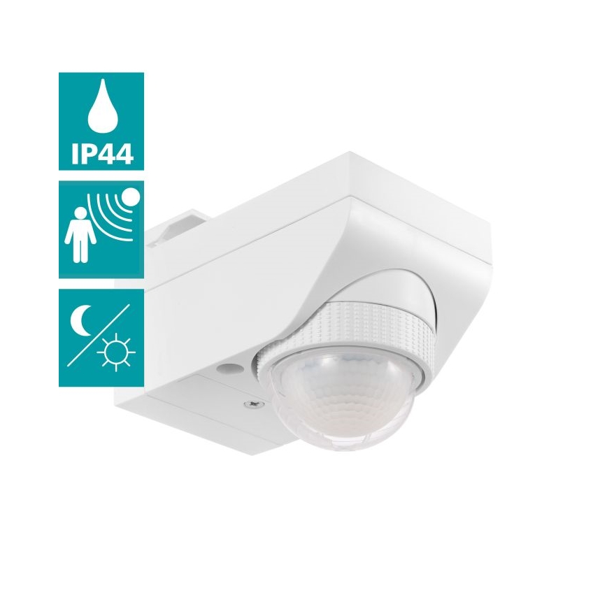 Eglo 97466 - Sensore di movimento per esterni DETECT ME 4 12 m bianco IP44