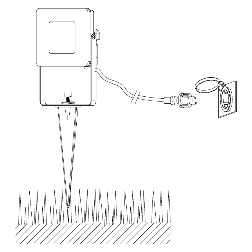 Eglo 97471 - Riflettore a LED FAEDO 4 LED/10W/230V
