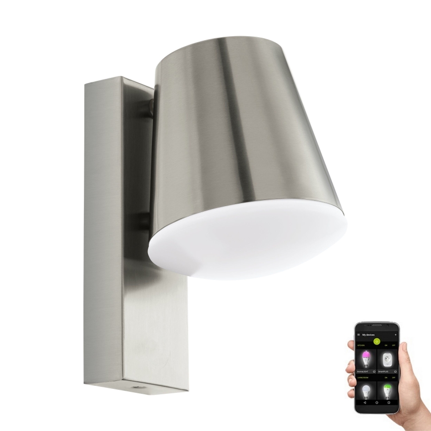 Eglo - Applique a LED da esterno dimmerabile CALDIERO-C 1xE27/9W/230V