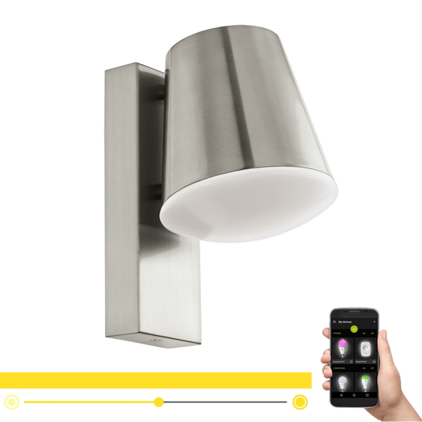 Eglo - Applique a LED da esterno dimmerabile CALDIERO-C 1xE27/9W/230V