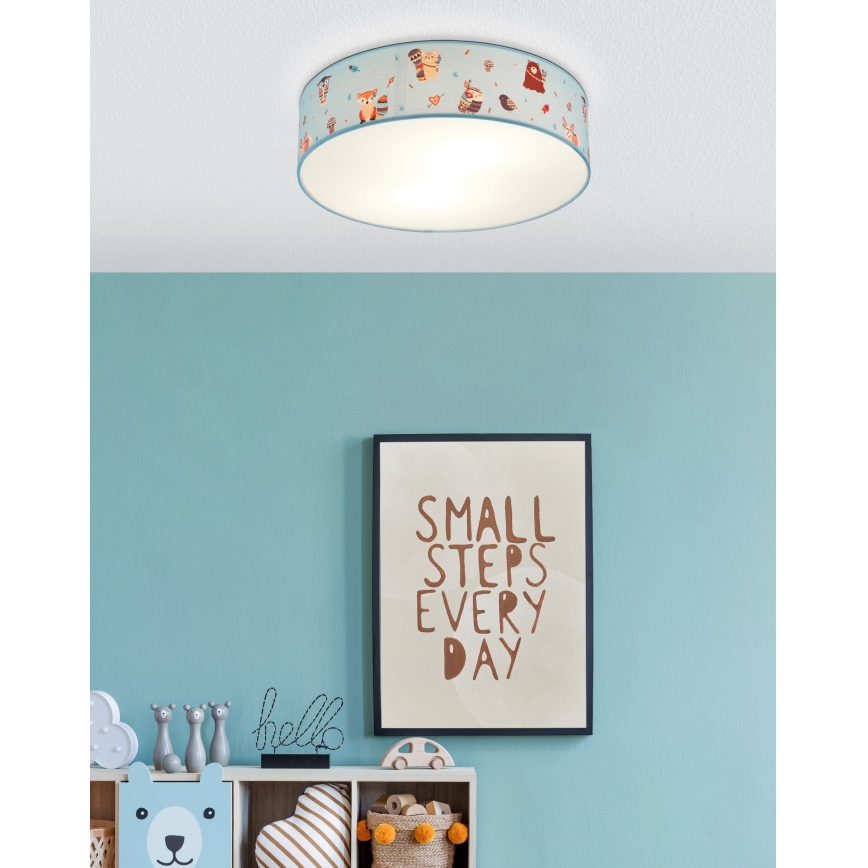 Eglo - Kinder Deckenleuchte 2xE27/40W/230V