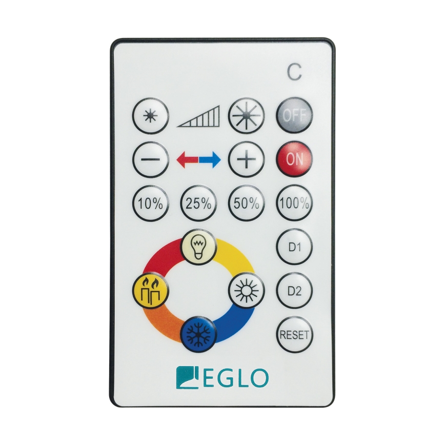Eglo - Plafoniera LED dimmerabile LED/21W/230V Ø 45 cm + telecomando