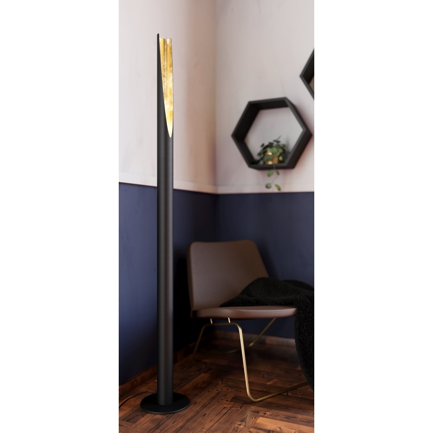 Eglo - Lampada LED da terra 1xGU10/4,5W/230V nero