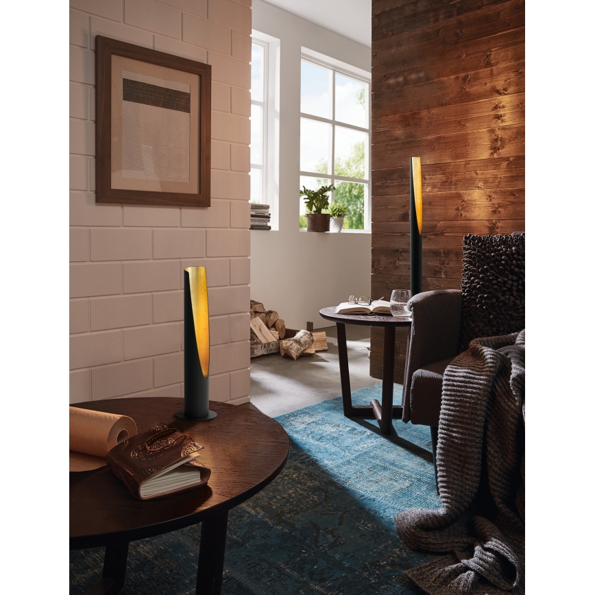 Eglo - Lampadaire LED 1xGU10/4,5W/230V noir