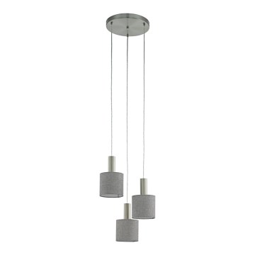 Eglo 97673 - Lampadario a sospensione con filo CONCESSA 2 3xE27/60W/230V