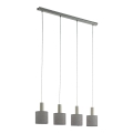 Eglo 97674 - Hängeleuchte CONCESSA 2 4xE27/60W/230V