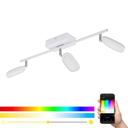 Eglo - LED RGB Einbauleuchte PALOMBARE-C 3xLED/5W/230V