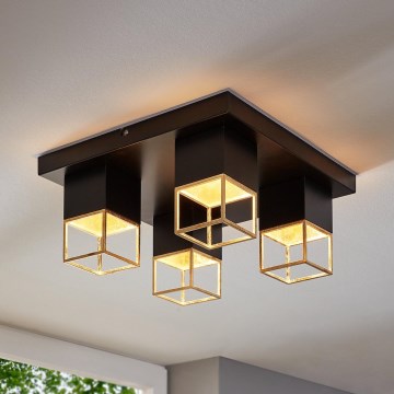 Eglo 97731 - Plafonnier LED en saillie MONTEBALDO 4xGU10/5W/230V