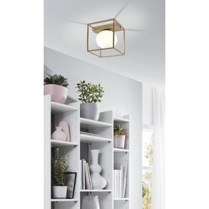 Eglo 97791 - Plafonnier affleurant VALLASPRA 1xE14/40W/230V