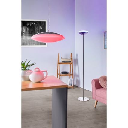 Eglo 97812 - Lampadario a sospensione LED RGB dimmerabile con cavo FRATTINA-C LED/27W/230V