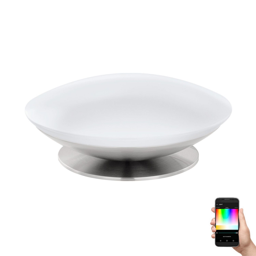 Eglo 97813 - LED RGB dimmbare Tischleuchte FRATTINA-C LED/18W/230V