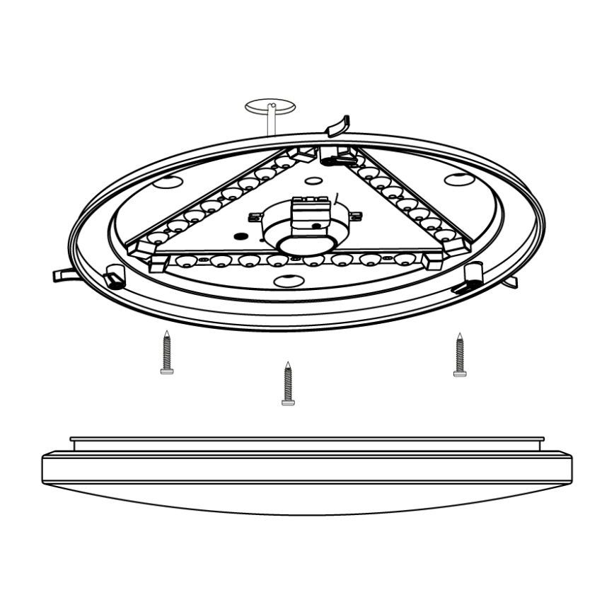 Eglo - LED-Deckenleuchte LED/14,6W/230V