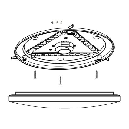 Eglo - Plafoniera LED LED/14,6W/230V