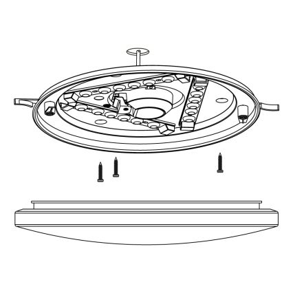 Eglo - Plafoniera LED LED/11,5W/230V