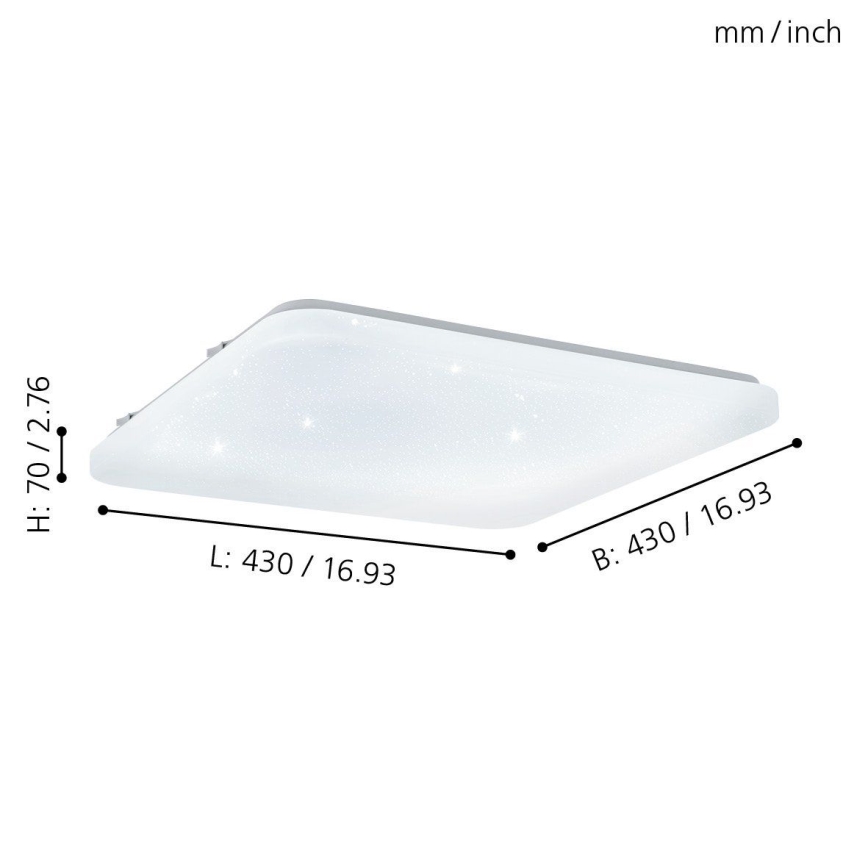 Eglo - Plafoniera LED LED/33,5W/230V