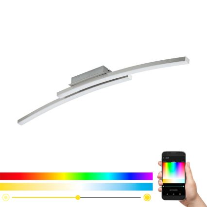 Eglo 97909 - Plafonnier LED RGB dimmable FRAIOLI-C LED/34W/230V