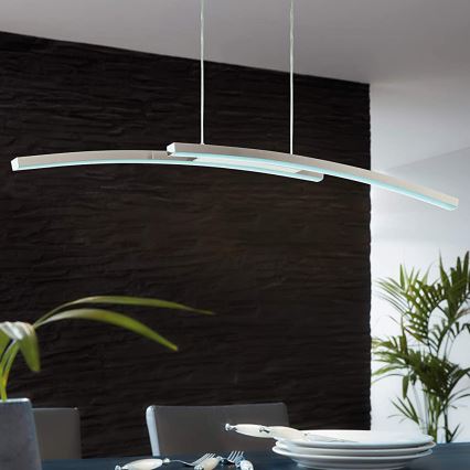 Eglo 97911 - LED RGB dimmbare Hängeleuchte an Kabel FRAIOLI-C 2xLED/17W/230V