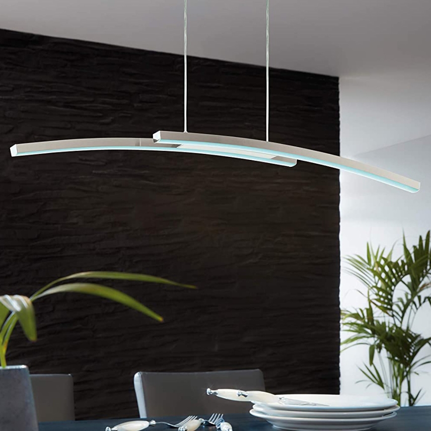 Eglo 97911 - LED RGB dimmbare Hängeleuchte an Kabel FRAIOLI-C 2xLED/17W/230V