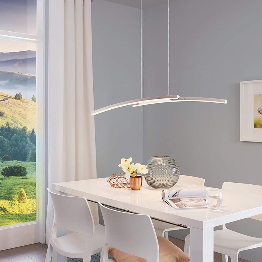 Eglo 97911 - LED RGB dimmbare Hängeleuchte an Kabel FRAIOLI-C 2xLED/17W/230V