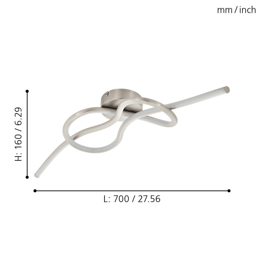 Eglo - Lampadario LED fisso LED/13W/230V