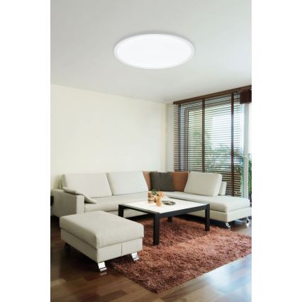Eglo - LED RGBW Plafoniera SARSINA-C LED/34W/230V + telecomando