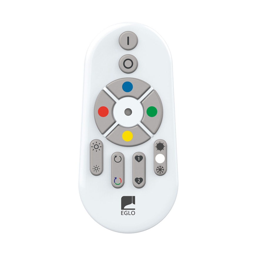 Eglo - LED RGBW Plafoniera SARSINA-C LED/34W/230V + telecomando