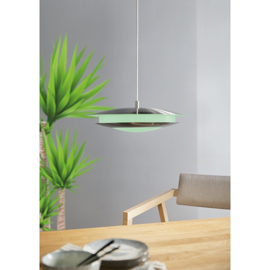 Eglo 98043 - LED RGBW Lampadario dimmerabile a sospensione con filo MONEVA LED/18W/230V