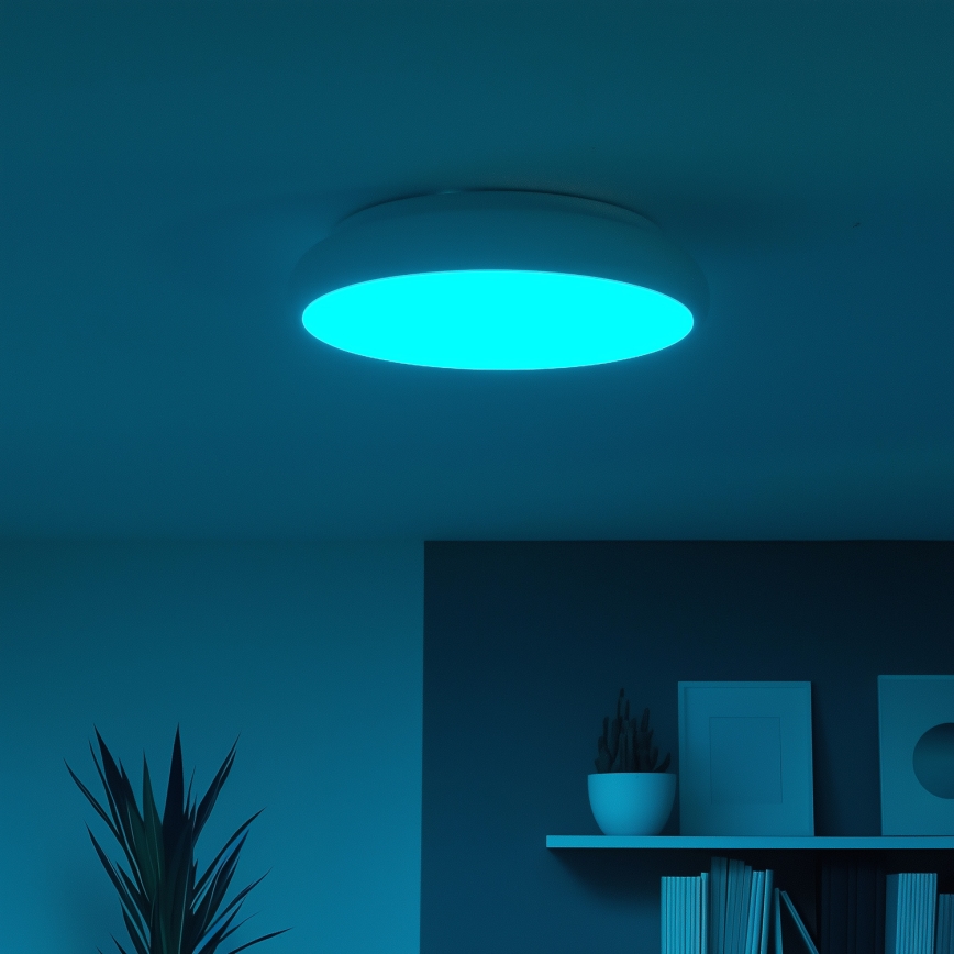 Eglo 98045 - Plafoniera LED RGB dimmerabile RIODEVA-C LED/27W/230V