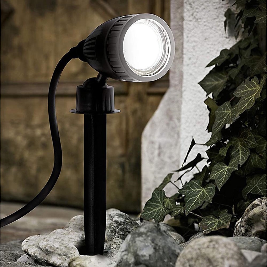 Eglo 98052 - Lampada LED RGB da esterno NEMA-C 1xGU10/5W/230V IP44