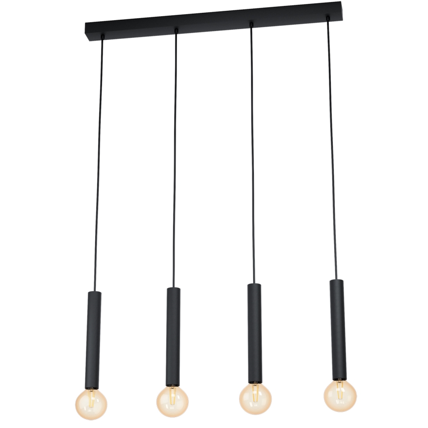 Eglo - Lampadario a sospensione con filo 4xE27/60W/230V