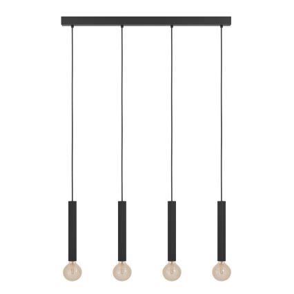 Eglo - Lampadario a sospensione con filo 4xE27/60W/230V