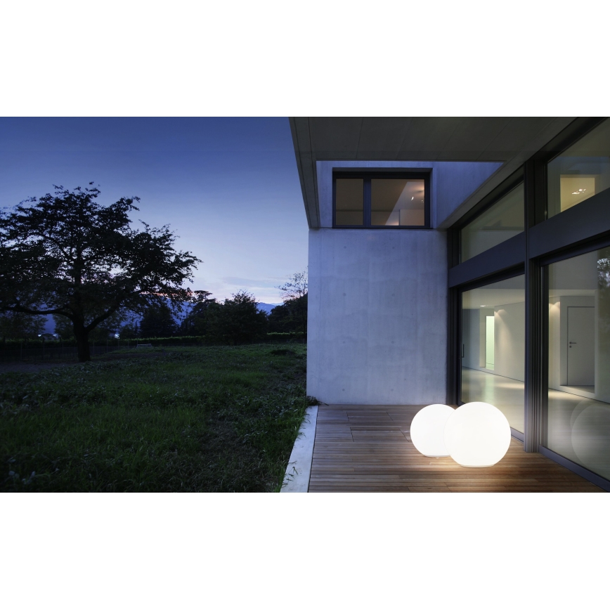 Eglo - Lampada da terra per esterno 1xE27/40W/230V IP65 ø500