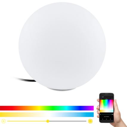 Eglo 98106 - Luminaire d'extérieur LED RGBW MONTEROLO-C LED/9W/230V IP65 Ø 390 mm