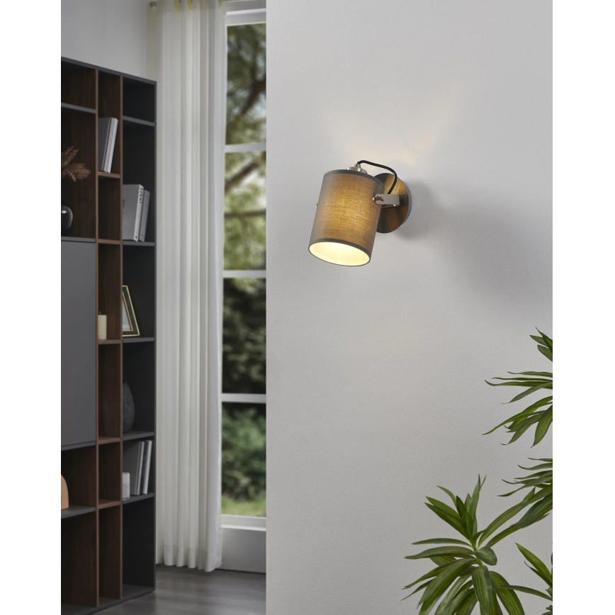 Eglo 98138 - Wandstrahler VILLABATE 1xE27/10W/230V