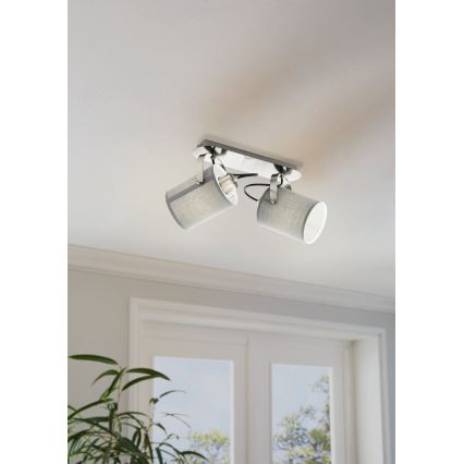 Eglo 98139 - Spotleuchte VILLABATE 2xE27/10W/230V