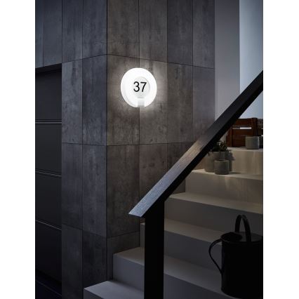 Eglo 98145 - Numéro de maison LED RGB MARCHESA-C LED/15W/230V IP44