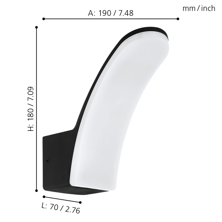 Eglo - Applique a LED da esterno LED/11W/230V IP44