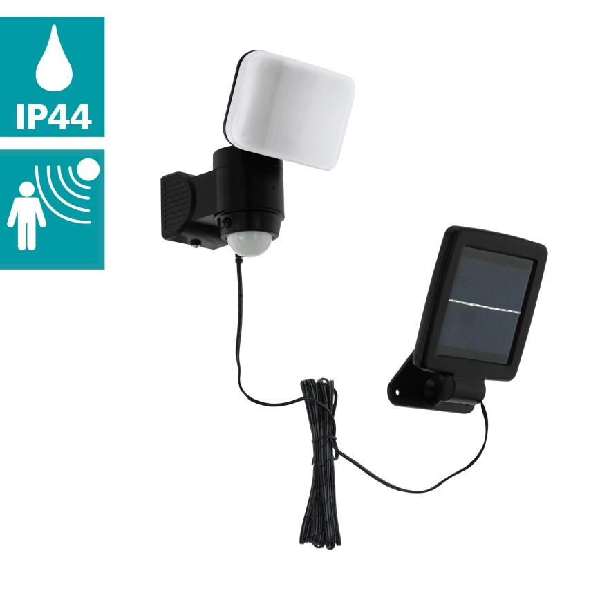 Eglo - Applique solare a LED con sensore LED/3,7V IP44